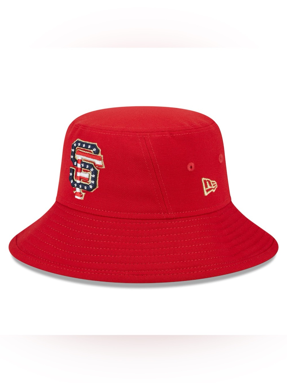 Oakland Athletics New Era 4th of July Bucket Hat